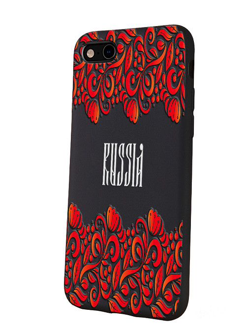 Silicone case for Apple iPhone SE (2022) Russian Style Silicone case for Apple iPhone SE (2022) Russian Style
