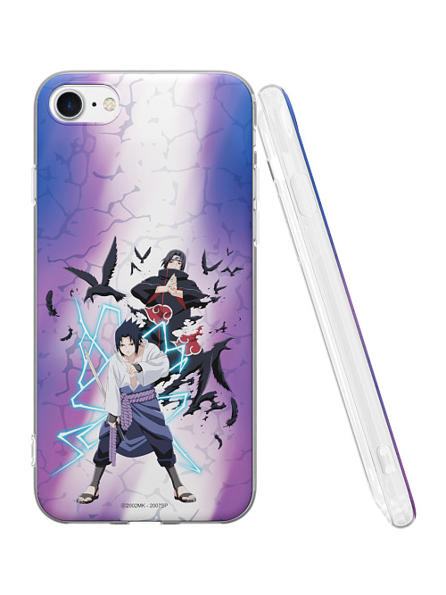 Silicone case for Apple iPhone SE (2020) Naruto Shippuden: Sasuke and Itachi Silicone case for Apple iPhone SE (2020) Naruto Shippuden: Sasuke and Itachi